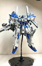 旧キット　1/144 EX-Sガンダム（Hi-νガンダムカラー）　ガンダムセンチネル　全塗装　完成品_画像5