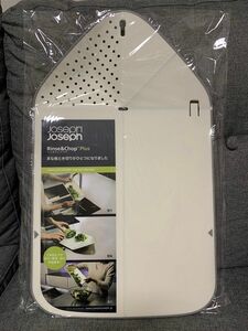 【新品未使用】JosephJoseph ジョセフジョセフ　リンス＆プラス　水切り まな板 カッティングボード