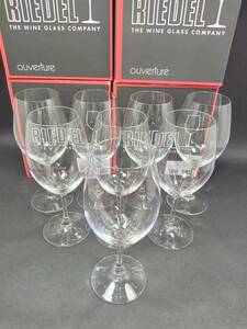 ◆リーデル RIEDEL ワイン グラス ouverture オヴァチュア 8客 8脚セット ♯6408/00◆ys26356③