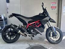 DUCATI ドゥカティ Hypermotard ハイパーモタード821 車体 フルカスタム 低走行 ガレージ保管 車検R6.2まであり ETC付き_画像8