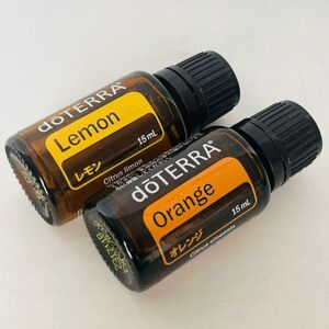 正規品　オレンジ　レモン　doTERRA 新品未開封　15ml 2本セット　ドテラ