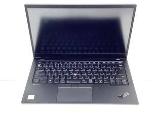 ◆1000円スタート ジャンク Lenovo ThinkPad X1Carbon 7th Gen intel Core i5-8265U メモリ8GB 14インチ BIOS確認のみ ACアダプター付属