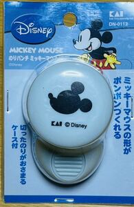  новый товар нераспечатанный Mickey Mouse клей дырокол ширина лицо дырокол .. данный тоже катануки сборный 