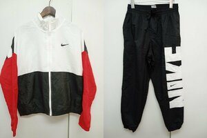 [12B-61-089-1] NIKE ナイキ ウインドブレーカー ジャケット ナイロンジャケット ドライフィット Dri-FIT CW7349-101セットアップ サイズM