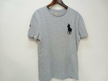 [12B-61-006-1] POLO RALPH LAUREN ポロ ラルフ ローレン 半袖Tシャツ サイズS グレー_画像1