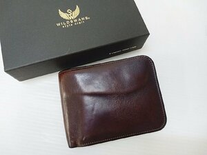 [15A-61-005-1] WILD SWANS ワイルドスワン ウォレット 二つ折り財布 レザー