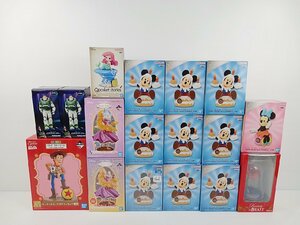 [BE-1-2] ディズニー プライズ 一番くじ フィギュア グッズ まとめ売り 開封未開封混在 ジャンク ミッキーマウス ラプンツェル など