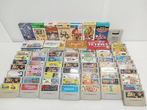 [BA-3-4] Nintendo ニンテンドー スーパーファミコン ソフト まとめ売り 動作未確認 ジャンク ドンキーコング/パワフルプロ野球 など