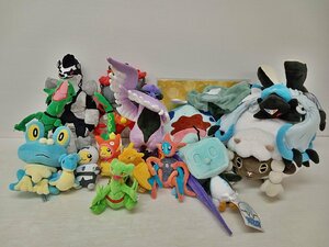 [G-180] ポケモン ポケモンセンター ぬいぐるみ他 まとめ売り 未確認 ジャンク ピカチュウ ケロマツ レックウザ コオリッポ