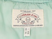 [12B-61-077-2] ARMANI JEANS アルマーニジーンズ ジャケット アウター サイズ32 ブルー_画像9