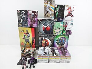 [BC-3-4] 仮面ライダー プライズ フィギュア ヘッドバンク まとめ売り 開封未開封混在 ジャンク W スカル リバイス ウィザード 他