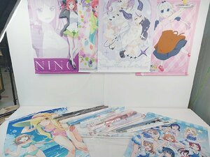 [SD-3-2] アニメタペストリー まとめ売り ジャンク ガルパン 五等分の花嫁 など