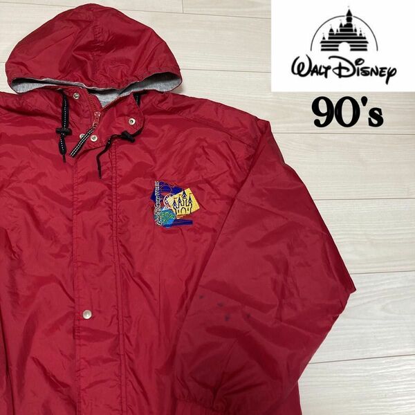 90s Walt Disney ナイロン　ブルゾン　ジャケット　ディズニー　古着　90's vintage ヴィンテージ