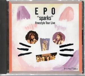 CD　帯なし　エポ/EPO 　スパークス　sparks　 Free Style Tour 　Live　ボビーワトソン