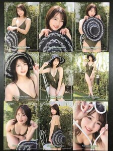 平嶋 夏海　Vol.5　RG64～72　9枚セット　水着 AKB48 グラビア アイドル トレカ トレーディングカード バイク女子