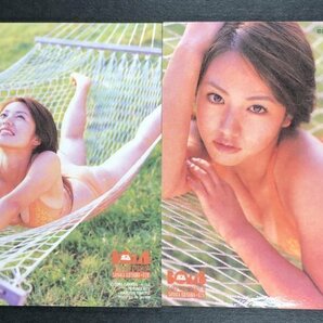 磯山 さやか BOMB・ボム 2005 025・026 2枚セット スペシャルミラーカード 水着 グラビア アイドル トレカ トレーディングカードの画像2