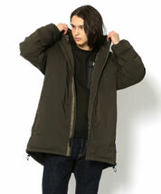 半額以下 定価35200円 AVIREX【AVI-TEX】フレキシブル ダウン ジャケット FLEXIBLE DOWN COAT オリーブ Mサイズ 新品_画像1