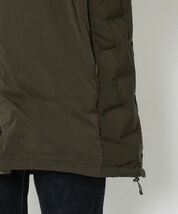 半額以下 定価35200円 AVIREX【AVI-TEX】フレキシブル ダウン ジャケット FLEXIBLE DOWN COAT オリーブ Mサイズ 新品_画像8