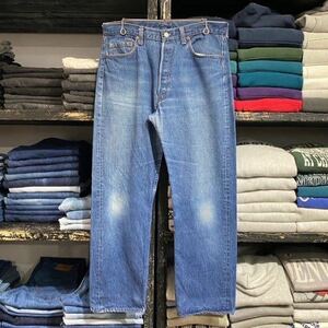 '85 Levi's 501 made in USA リーバイス デニム ジーンズ ウエスト84cm 股下73cm 総丈101.5cm