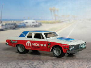 即決☆☆'63 PLYMOUTH BELVEDERE 426 WEDGE プリムス　MOON EYES MOPER リアルライダー ルース ホットウィール Hot Wheels　