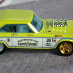 即決☆☆1965 DODGE CORONET 426 HEMI MOON ダッジ コロネット メタルシャーシ、リアルライダー ルース ホットウィール Hot Wheels の画像3