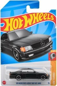 即決☆☆ホットウィール(Hot Wheels) ベーシックカー '89 メルセデス・ベンツ 560 SEC AMG MERCEDES-BENZ HNK15☆