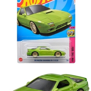 即決☆☆'89 マツダ サバンナ RX-7 FC3S MAZDA SAVANNA RX-7 HW THE '80s HNJ81 ホットウィール Hot Wheels 定形外発送可能の画像1