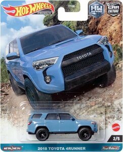 即決☆☆2018 トヨタ 4ランナー 4RUNNER HKC73 カーカルチャー オフ・ロード　プレミアムモデル HOT WHEELS