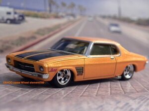 即決☆☆ルース'73 HOLDEN MONARO GTS ホールデン PREMIUM メタルシャーシ、リアルライダー ホットウィール Hot Wheels☆