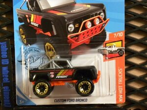 即決☆☆TH CUSTOM FORD BRONCO トレジャーハント HW HOT TRUCKS ホットウィール Hot Wheels