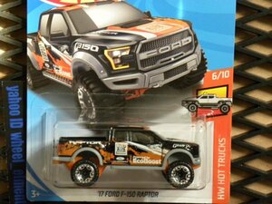 即決☆☆717 FORD F-150 RAPTOR ECOBOOST ホットウィール Hot Wheels