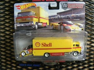 即決☆☆PORSCHE 962 SAKURA SPRINTER TEAM TRANSPORT CAR CULTURE プレミアムモデル HOT WHEELS☆　