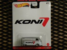 即決☆☆VOLKSWAGEN T1 PANEL BUS KONI プレミアムモデル HOT WHEELS ホットウィール☆　_画像2