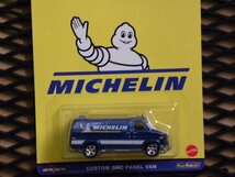 即決☆☆CUSTOM GMC PANEL VAN MICHELIN プレミアムモデル HOT WHEELS ホットウィール☆　_画像1