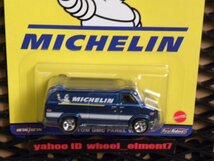 即決☆☆CUSTOM GMC PANEL VAN MICHELIN プレミアムモデル HOT WHEELS ホットウィール☆　_画像3