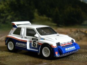 即決☆☆ルース MG METRO 6R4 RACING メトロ PREMIUM メタルシャーシ、リアルライダー ホットウィール Hot Wheels☆