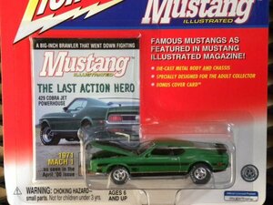  быстрое решение **1971 MACH 1 FORD MUSTANG Johnny Lightning JOHNNY LIGHTNING