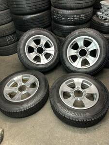 175/80R16 BRIDGESTONE BLIZZAK DM-V3 2020年製　アルミホイールセット 4本セット ジムニー