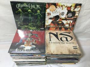 R071〇LP レコード HIPHOP ヒップホップ 135枚まとめ US盤/3LP/2LP含 CYPRESS HILL/GANG STARR/PUBLIC ENEMY/NAS/JAY-Z/ICE CUBE/MOBB DEEP