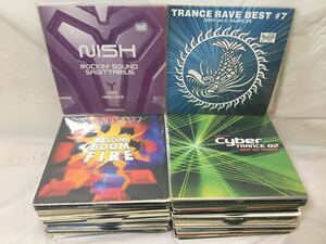 ○R537○LP レコード クラブミュージック トランス ハウス テクノ ユーロビート 133枚まとめ NISH/TRANCE RAVE/Cyber Trance/DAVID ESSEX