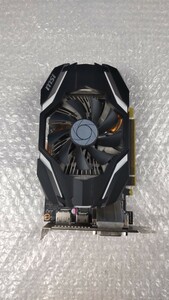 動作品 GEFORCE GTX 1060 6GB OC グラボ シングルファン 送料無料 msi