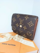 LOUIS VUITTON　Wホック財布　ポルト　モネ　カルト　クレディ ルイヴィトン ウォレット_画像1