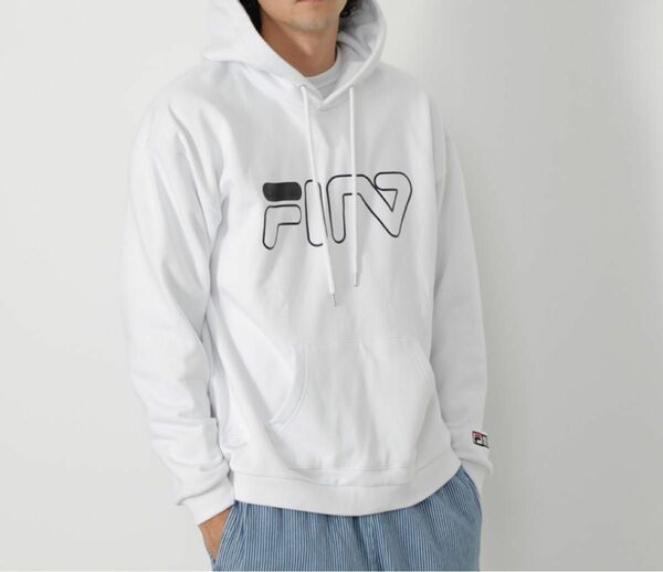 FILA×AZUL SWEAT HOODIE/FILA×AZULスウェットフーディ　未使用　Lサイズ