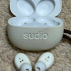 Sudio Bluetooth 完全ワイヤレスイヤフォン TOLV White SD-0037