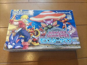 モンスターサマナー　箱説付き　ゲームボーイアドバンス ソフト GBA MONSTERSUMMONER