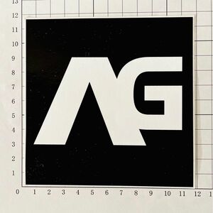 AG Analog Clothing ステッカー アナログ クロッシング ブラックステッカー