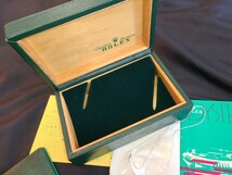 美品■ROLEX昔のサブマリーナ空き箱と付属品■5513/16800ロレックス箱.ボックス.ケース.BOX_画像3