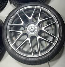 ベンツ純正AMG S63 W222 20インチ 4本セット S65 S55 S300 S400 S560 S600 S500 Sクラス GoodYear _画像2