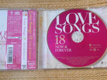 ◎CD Love Songs 18 Now ＆ Forever_画像2