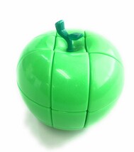 立体パズル 【 くるくるリンゴ /グリーン 】マジックリンゴ キューブ 知育玩具 脳トレ 認知症予防 おもちゃ てあそび かちゃかちゃ回すだけ_画像6
